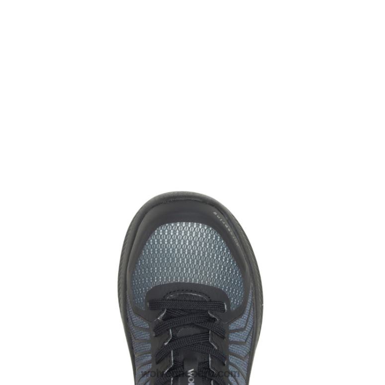 mujer L24N117 Wolverine negro tornillo de ventilación durashocks carbonmax zapato