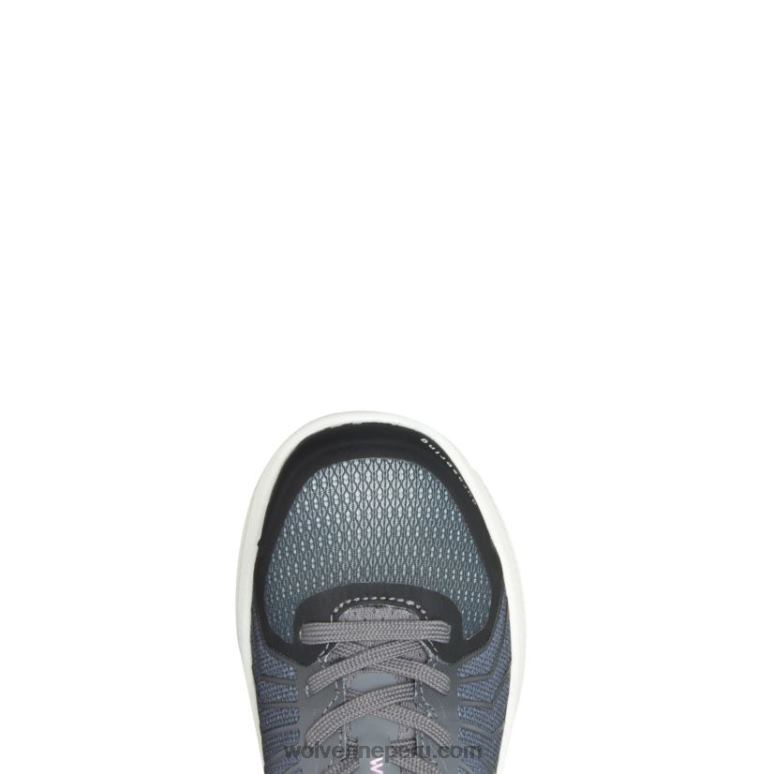 mujer L24N118 Wolverine gris acero tornillo de ventilación durashocks carbonmax zapato