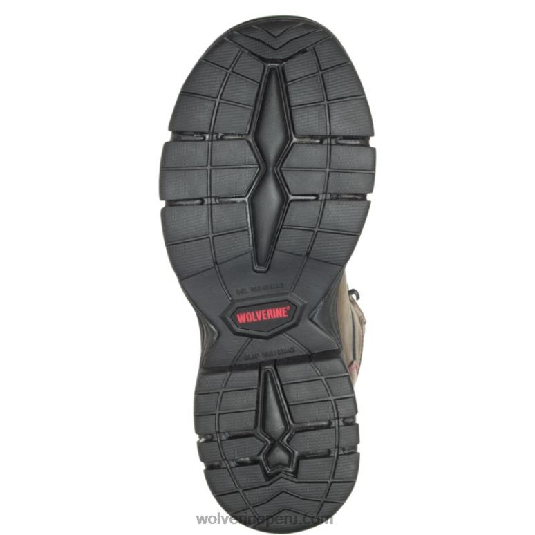 mujer L24N58 Wolverine marrón bota de trabajo merlin impermeable con punta de material compuesto de 6