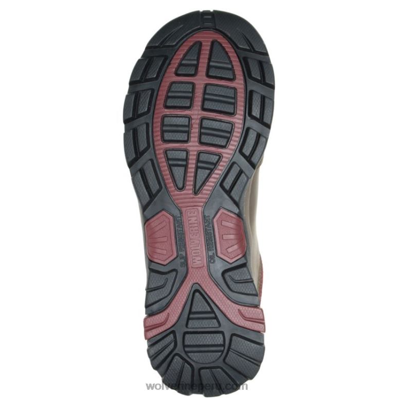 mujer L24N83 Wolverine grava zapato con punta de acero grayson