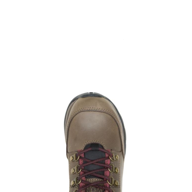 mujer L24N83 Wolverine grava zapato con punta de acero grayson