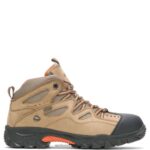 hombres L24N108 Wolverine marrón claro/naranja bota de trabajo resistente al agua con punta de acero durant