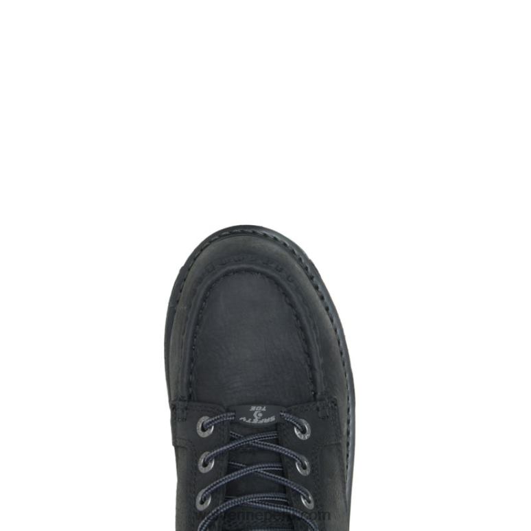 hombres L24N10 Wolverine negro botas de trabajo hellcat ultraspring moc toe wedge 6" carbonmax - Imagen 5