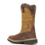 hombres L24N124 Wolverine tabaco/oro botas de trabajo rancher durashocks carbonmax wellington - Imagen 3