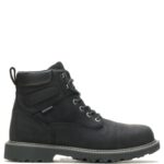 hombres L24N12 Wolverine negro Bota de trabajo Floorhand impermeable con punta de acero de 6"