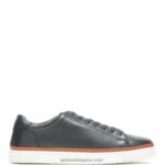 hombres L24N173 Wolverine negro tenis bajos blvd