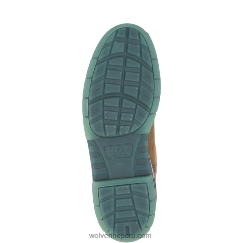 hombres L24N18 Wolverine marrón Bota de trabajo i-90 durashocks impermeable con punta de acero aislada de 6" - Imagen 4