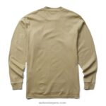 hombres L24N275 Wolverine caqui henley de manga larga fr - Imagen 5