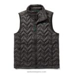 hombres L24N308 Wolverine negro chaleco alpino