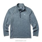 hombres L24N313 Wolverine brezo azul marino sun-stop eco 1/2 zip