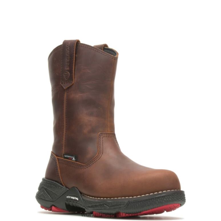 hombres L24N35 Wolverine maní fusible hellcat durashocks ultraspring carbonmax trabajo wellington - Imagen 2
