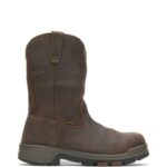 hombres L24N40 Wolverine marron oscuro cabor epx impermeable composite toe wellington