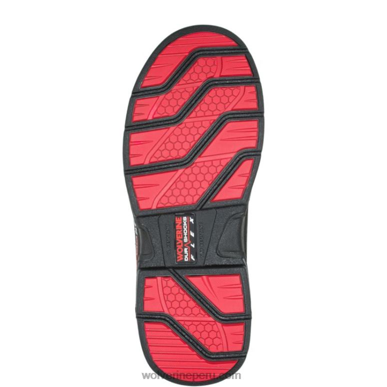 hombres L24N41 Wolverine marrón bota de trabajo raider durashocks de 8" carbonmax para servicio pesado - Imagen 4