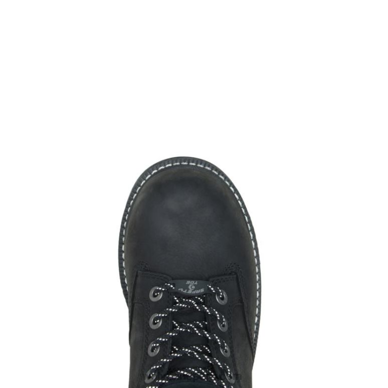 hombres L24N5 Wolverine negro Bota de trabajo Metallica Scholars Collection Hellcat Ultraspring CarbonMax 6 - Imagen 5