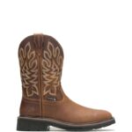 hombres L24N71 Wolverine conker botas de agua impermeables con puntera de acero rancher