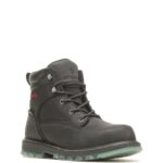 hombres L24N94 Wolverine negro Bota de trabajo Floorhand Lx de 6" con punta de acero - Imagen 2