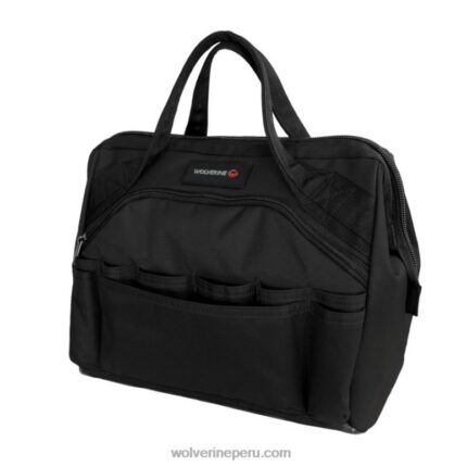 unisexo L24N237 Wolverine negro Bolsa de herramientas de 15" con 29 bolsillos